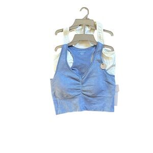 NWT Harmony & Balance Women’s Bra Set – 2-Pack Blue & White, Size XL